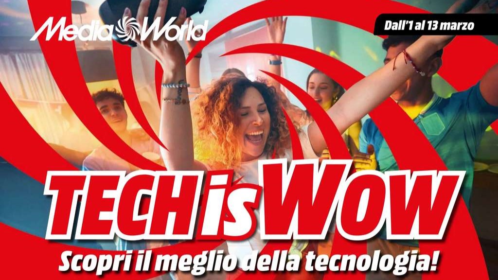 Volantino Mediaworld dal 1 al 13 marzo 2025