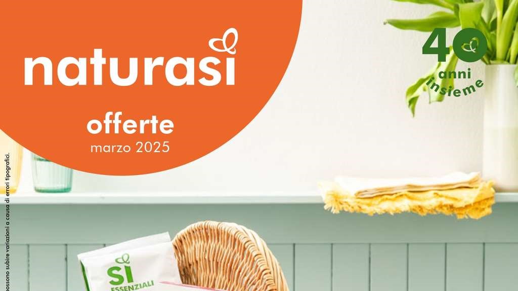 Volantino Naturasì di Marzo 2025
