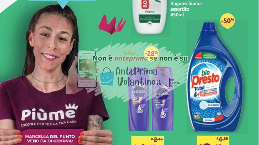 Volantino PiùMe dal 10 al 30 marzo 2025
