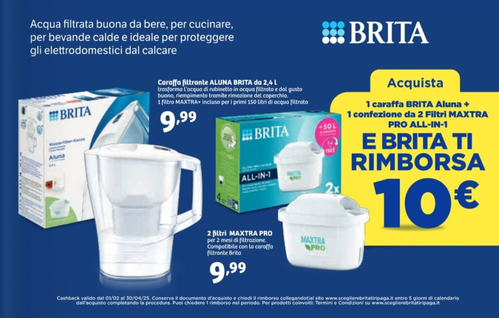 Offerte Brita su In's Mercato
