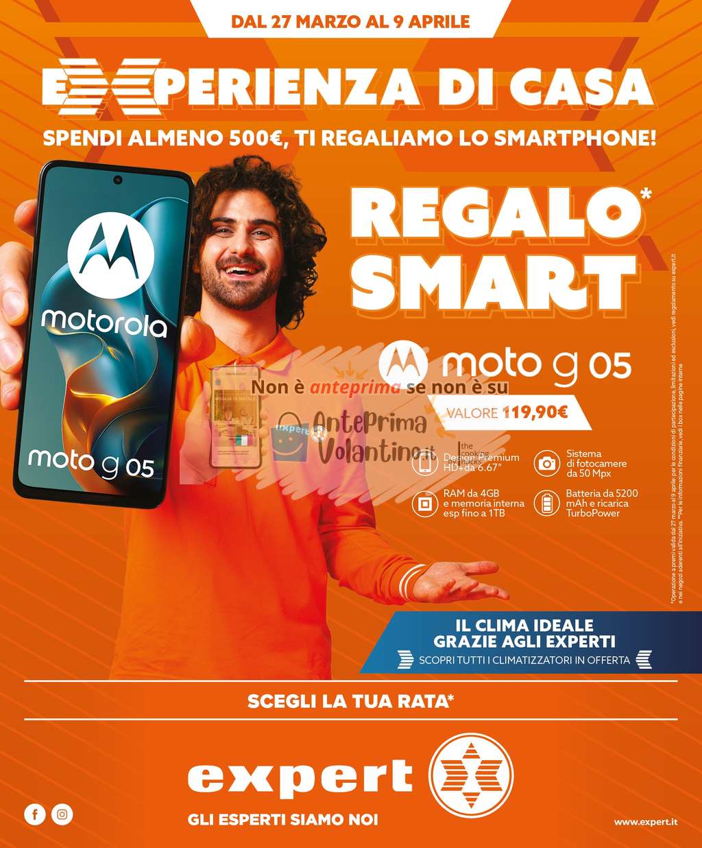 Volantino Expert dal 27 marzo al 9 aprile 2025
