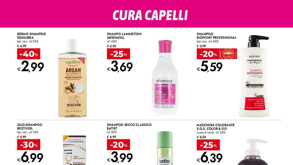 cura dei capelli