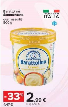 Barattolino Sammontana