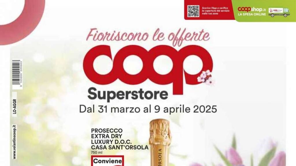 Volantino Coop dal 31 marzo 2025