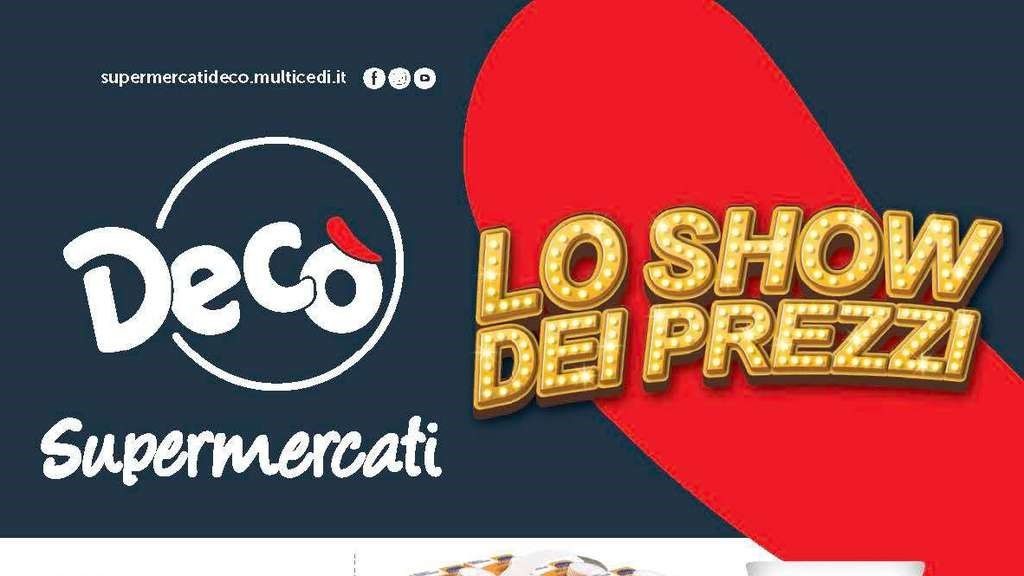 Volantino Decò Supermercati dal 21 al 31 marzo 2025