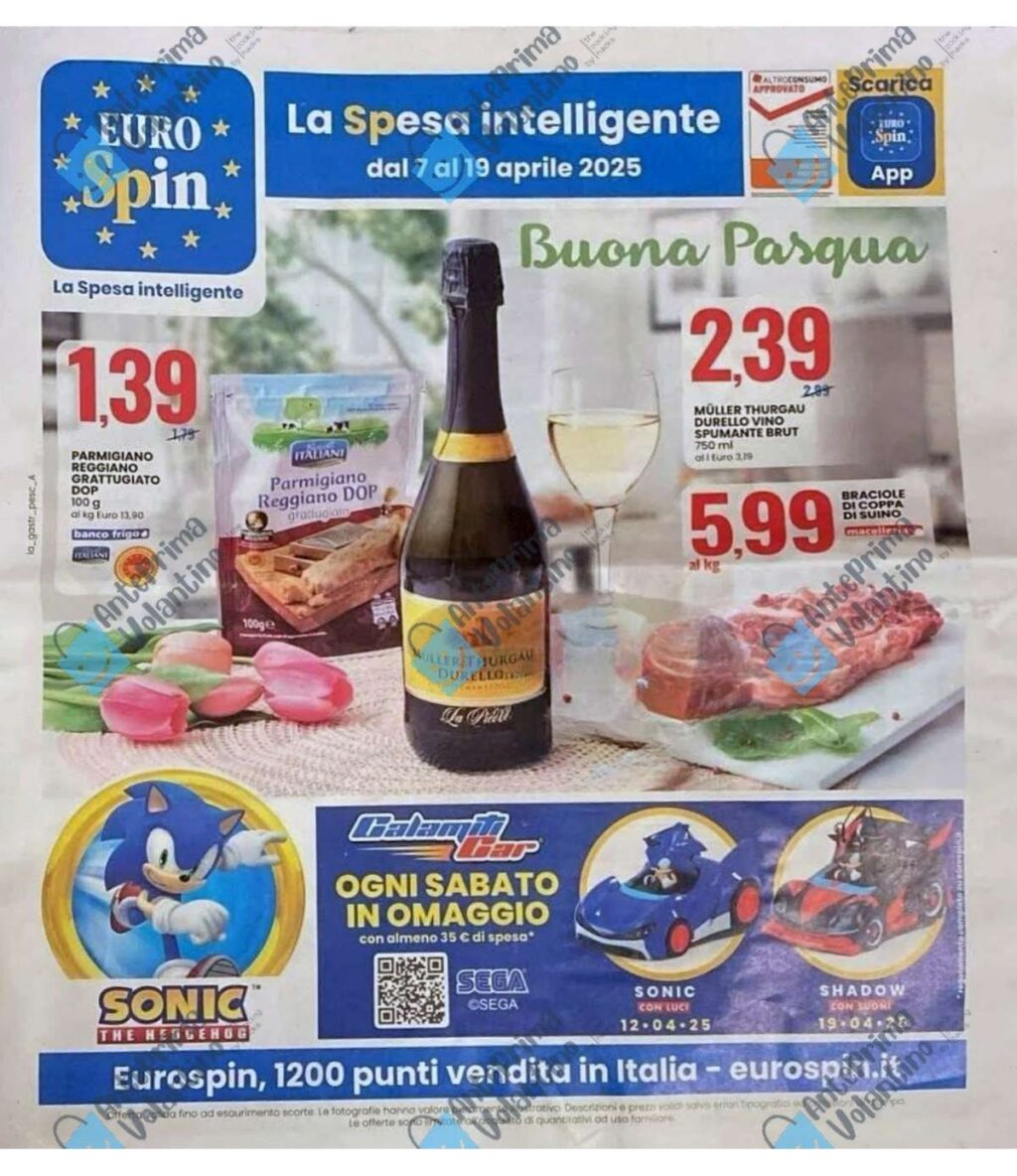 Volantino Eurospin prossima settimana anteprima