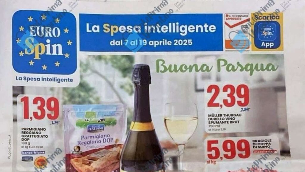 Volantino Eurospin dal 7 aprile 2025