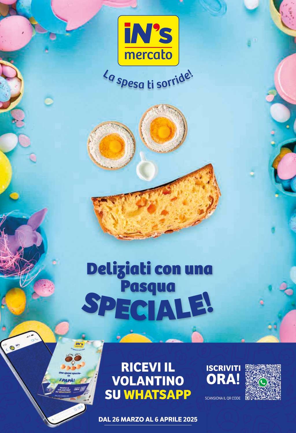 Volantino In’s Mercato dal 26 marzo al 6 aprile 2025