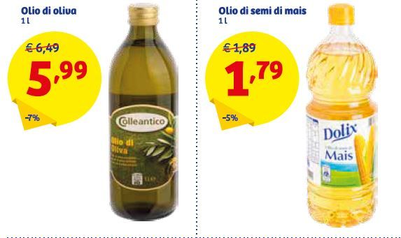 olio di oliva e olio di semi di mais