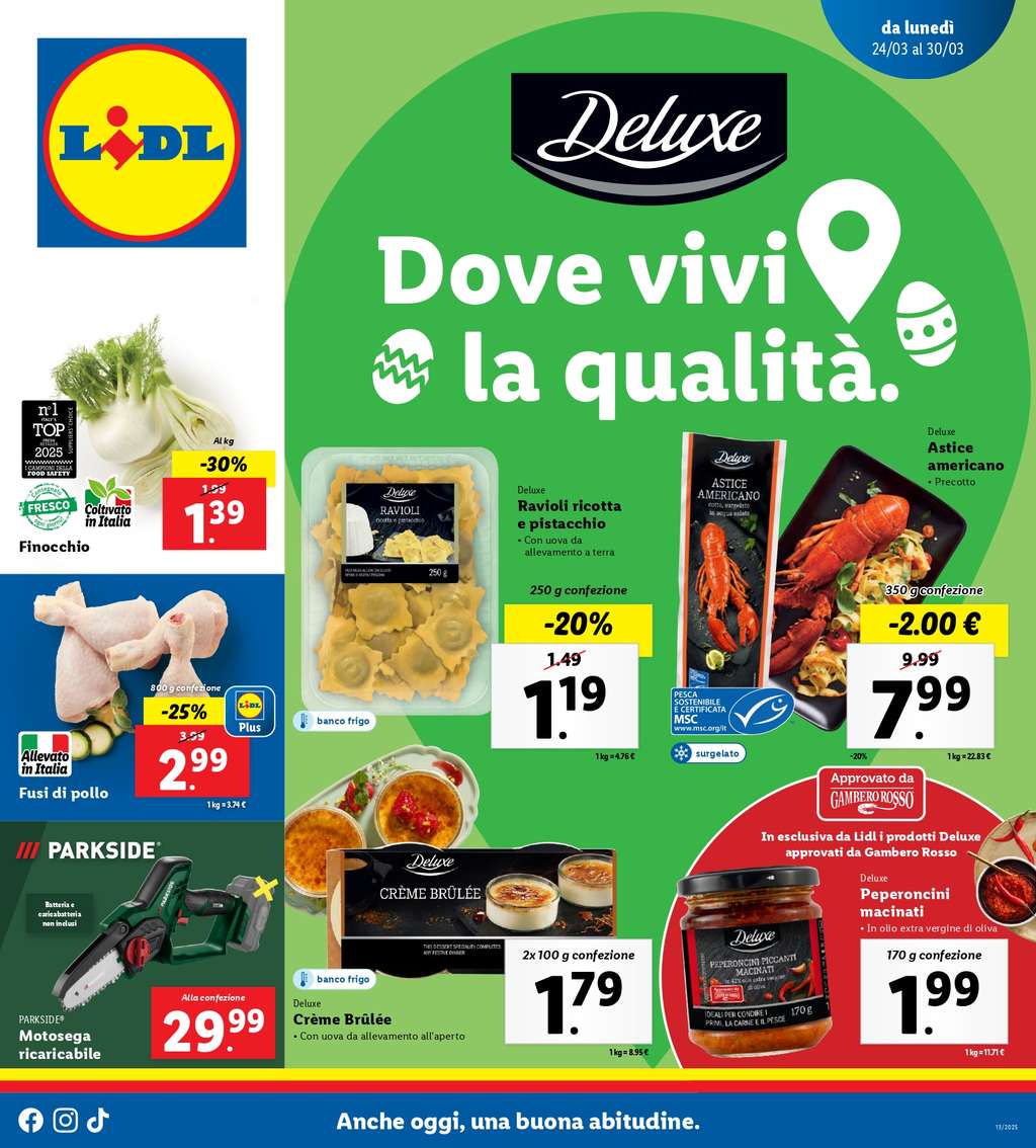 Volantino Lidl Dal 24 Al 30 Marzo 2025