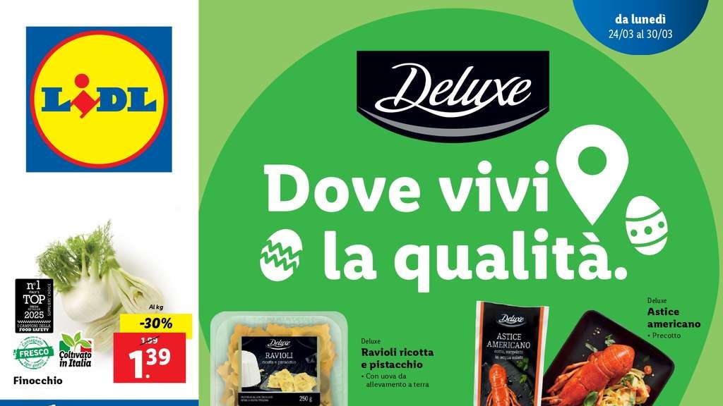 Volantino Lidl dal 24 al 30 marzo 2025
