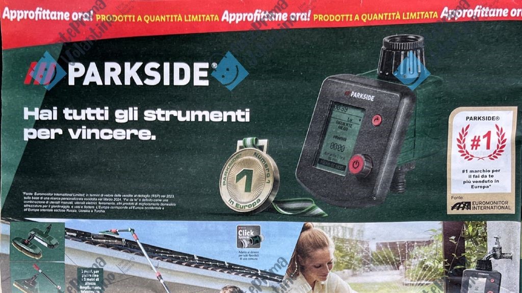 Volantino Lidl Parkside dal 31 marzo al 6 aprile 2025