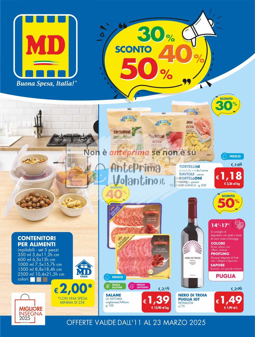 Volantino MD dal 11 al 23 marzo 2025