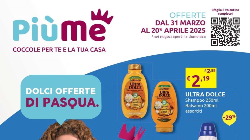 Volantino PiùMe dal 31 marzo 2025