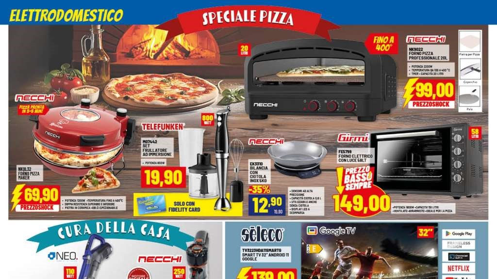 Elettrodomestici e Speciale Pizza