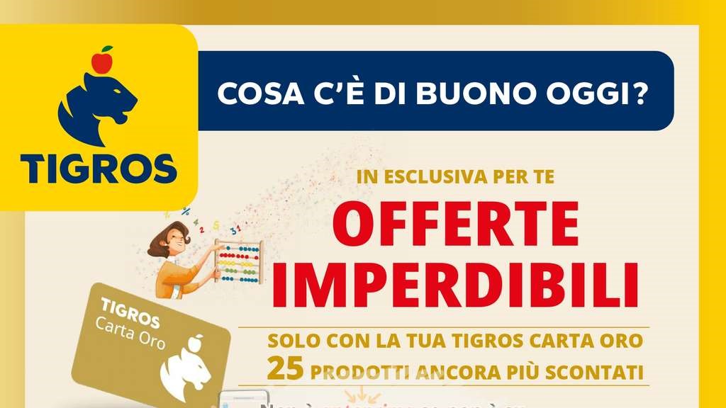 Volantino Tigros dal 26 marzo al 7 aprile 2025