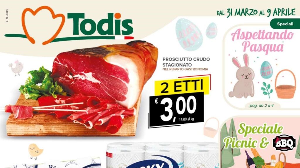 Volantino Todis dal 31 marzo 2025