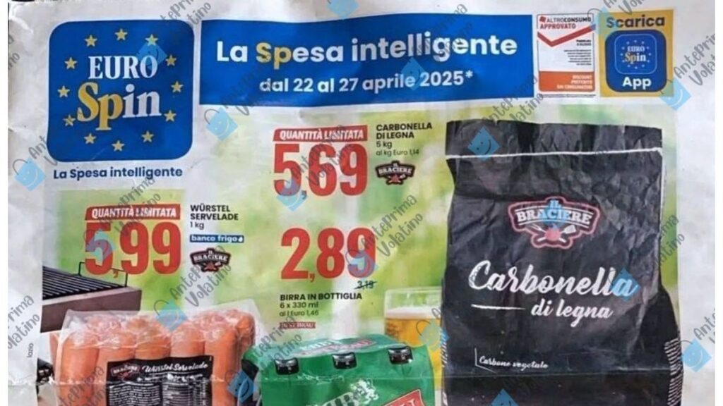 Volantino Eurospin dal 22 aprile 2025