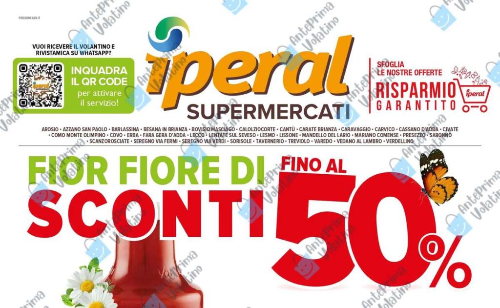 Volantino Iperal dal 23 aprile 2025