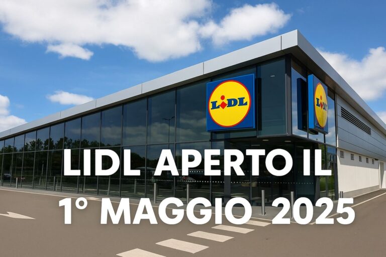 Apertura Lidl 1 maggio 2025