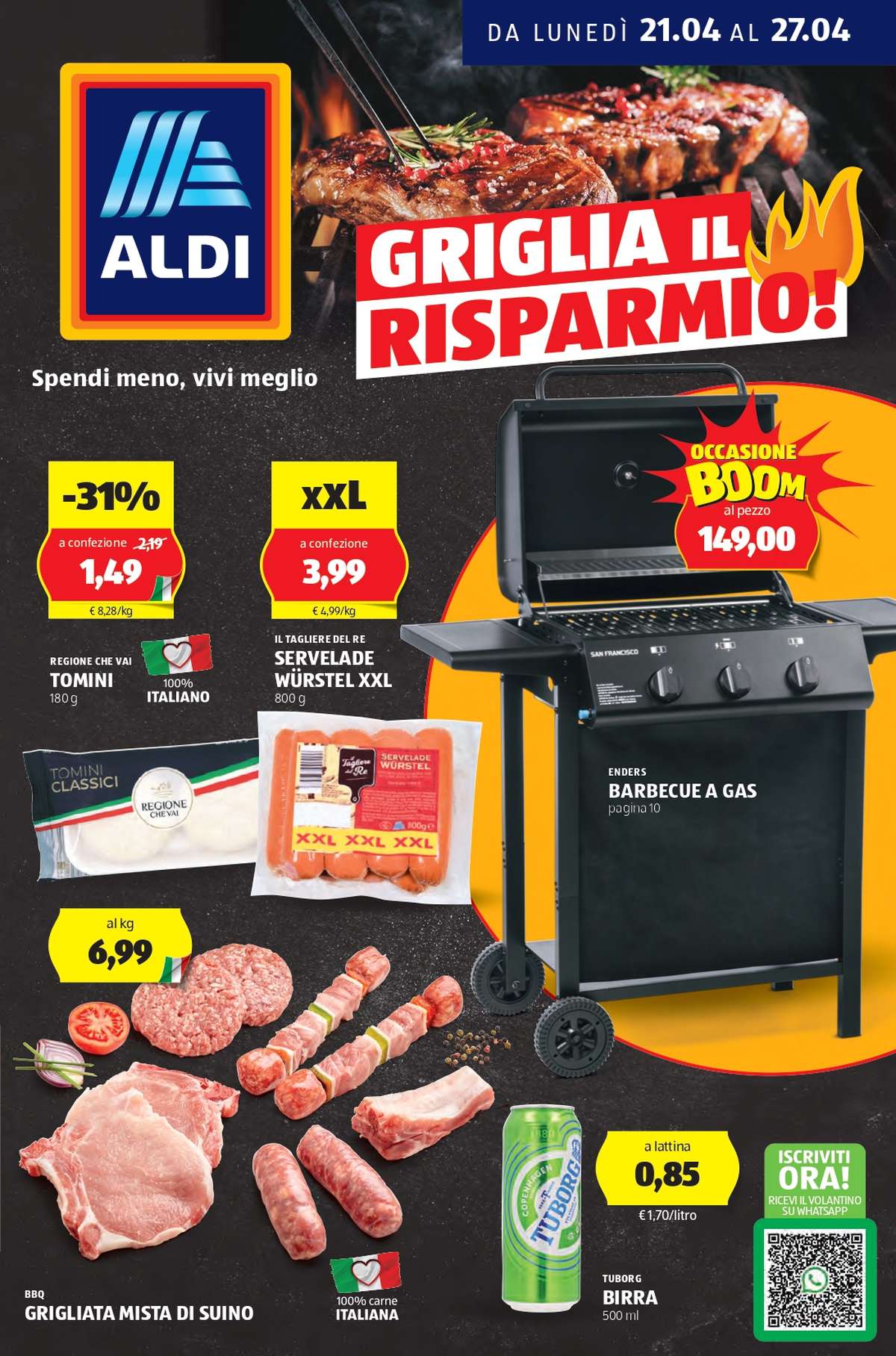 Volantino ALDI dal 21 aprile 2025