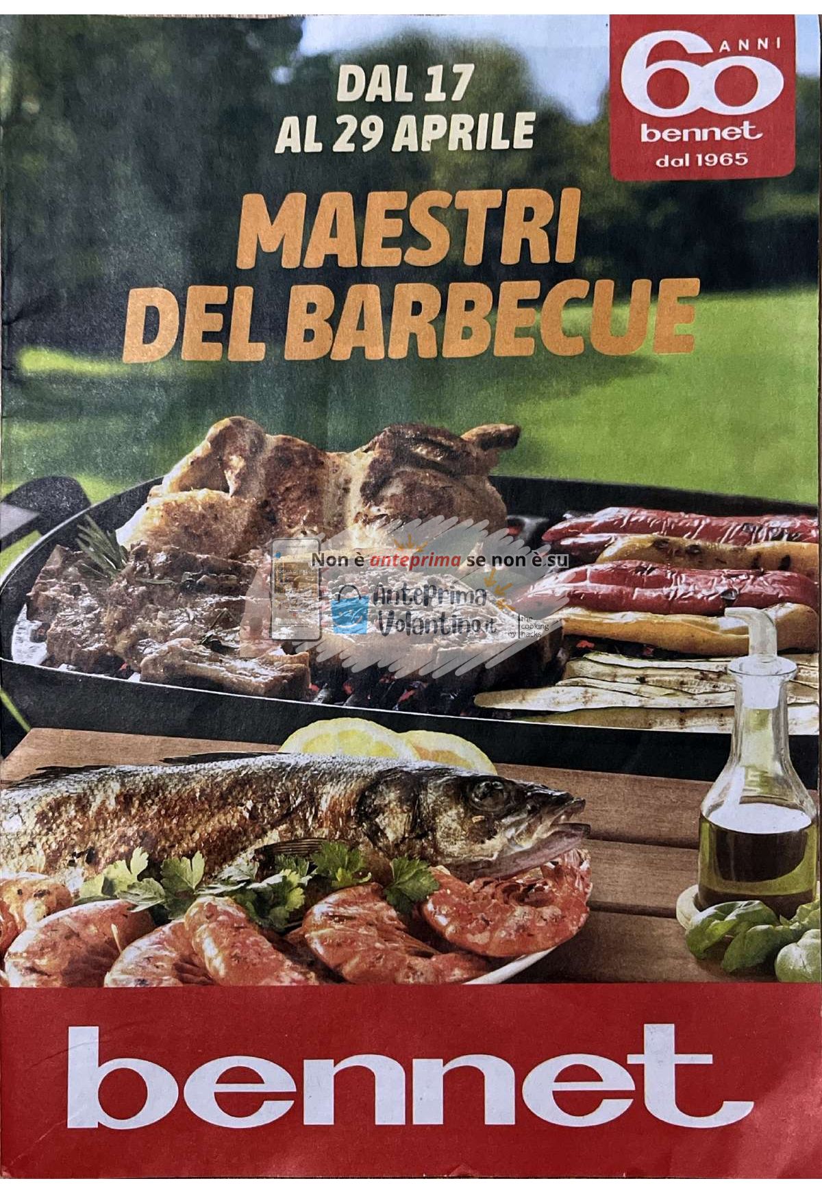 Volantino Bennet Maestri del Barbecue dal 17 aprile 2025