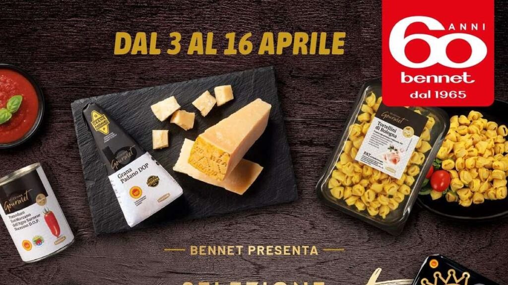 Volantino Bennet dal 3 aprile 2025