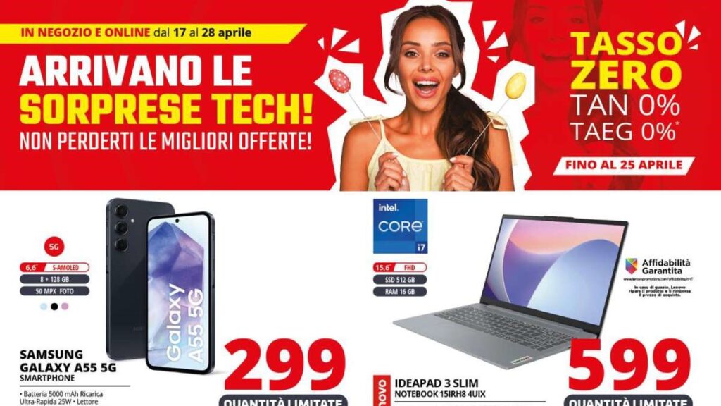 Volantino Comet dal 17 aprile 2025