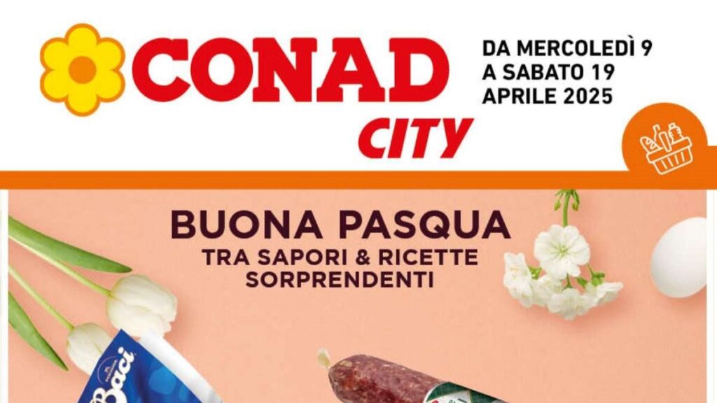 Volantino Conad City Campania dal 9 aprile 2025