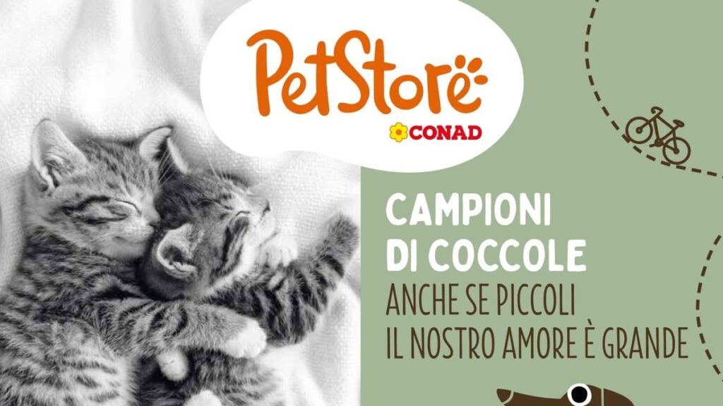 Volantino Pet Store Conad dal 24 aprile 2025