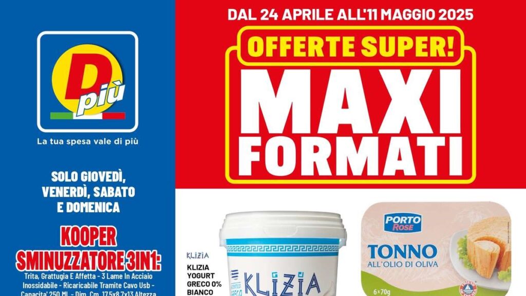 Volantino Dpiù dal 24 aprile 2025