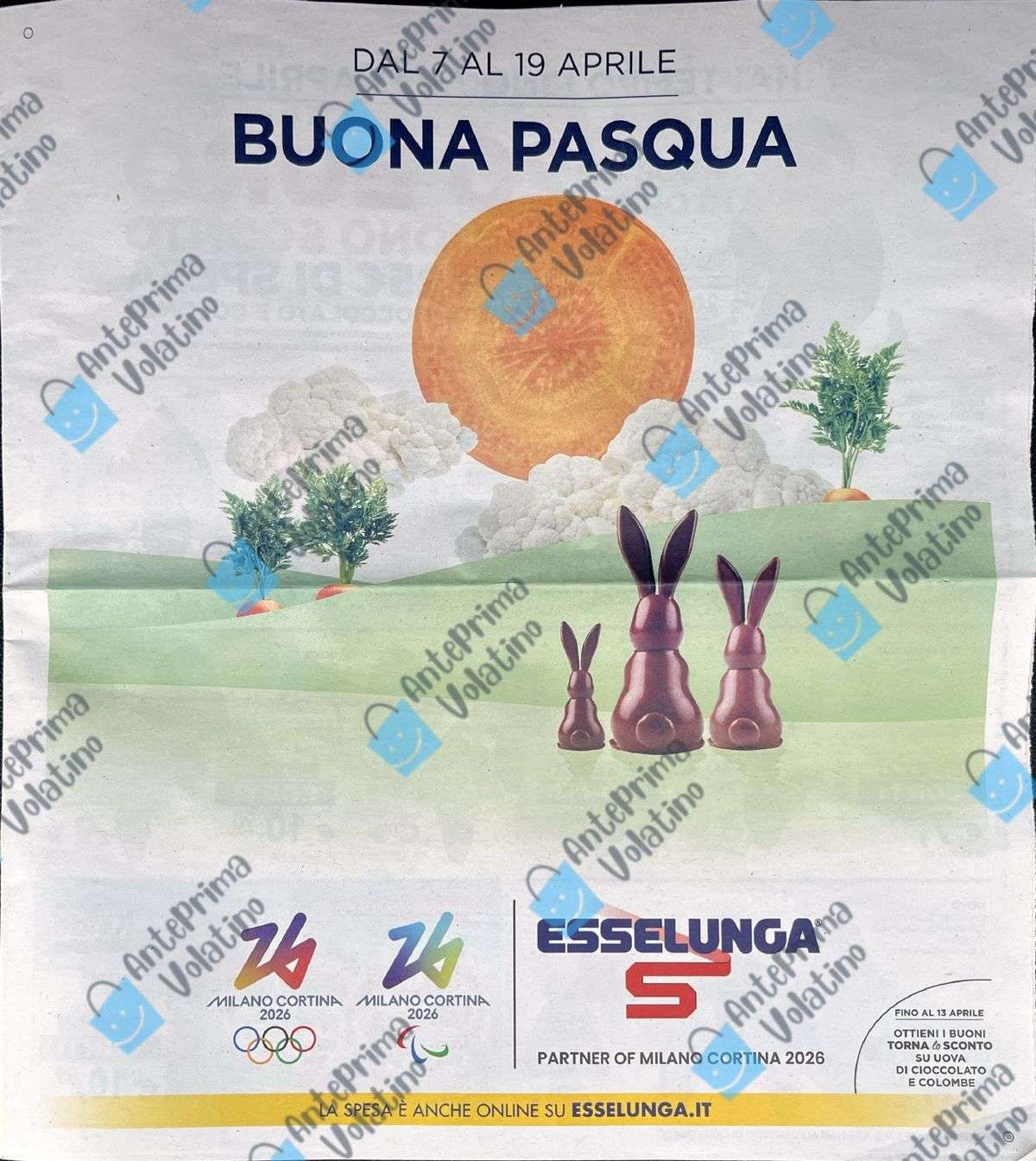 Volantino Esselunga dal 7 aprile 2025