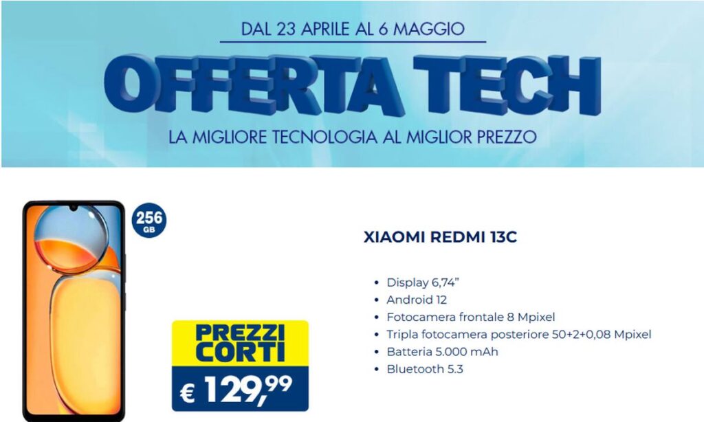 Volantino Esselunga Offerta Tech dal 23 aprile 2025
