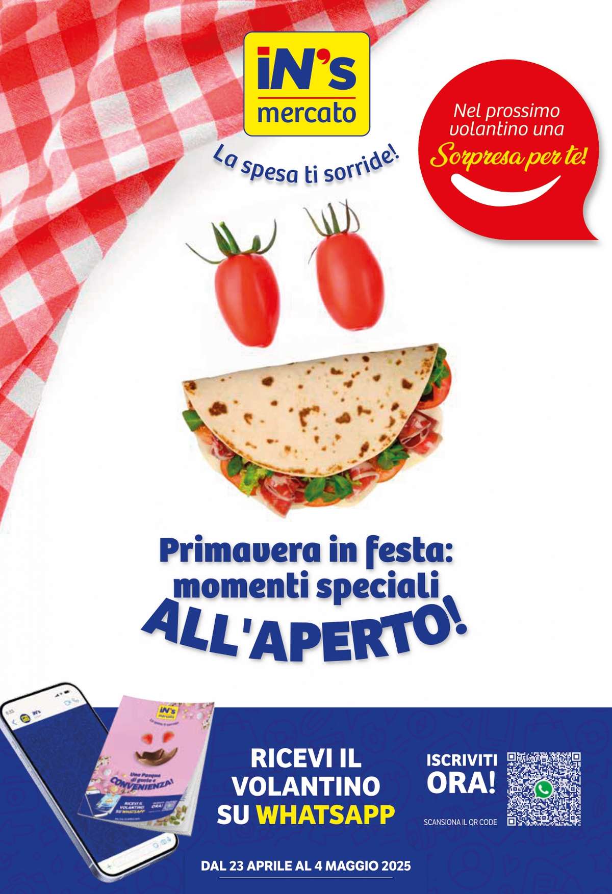 Volantino IN’s Mercato dal 23 aprile 2025