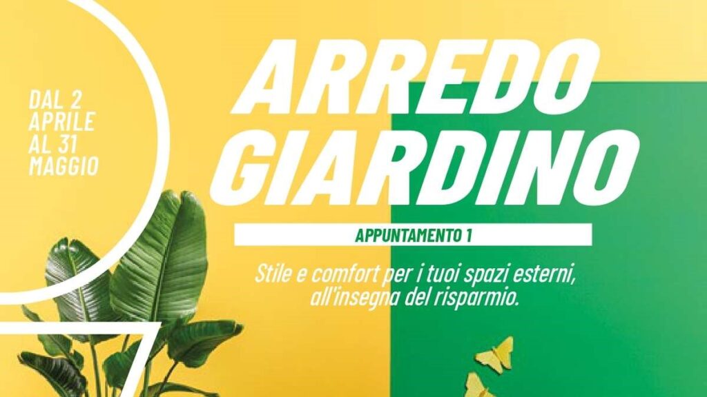 Volantino Iper Arredo Giardino dal 2 aprile 2025