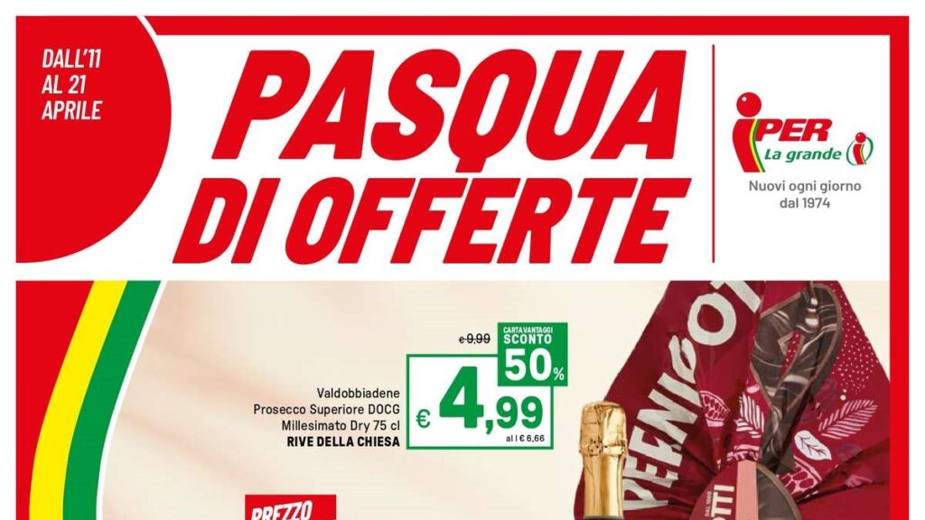 Volantino Iper dal 11 aprile 2025