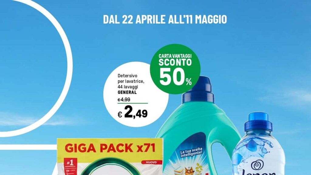 Volantino Iper Pulizie di Primavera dal 22 aprile 2025