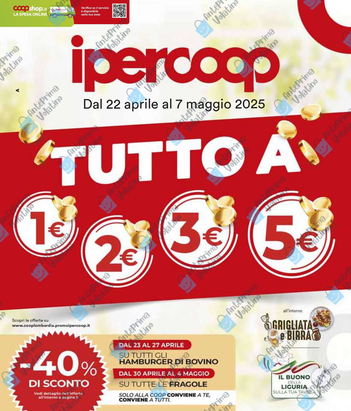 Volantino Ipercoop dal 22 aprile 2025