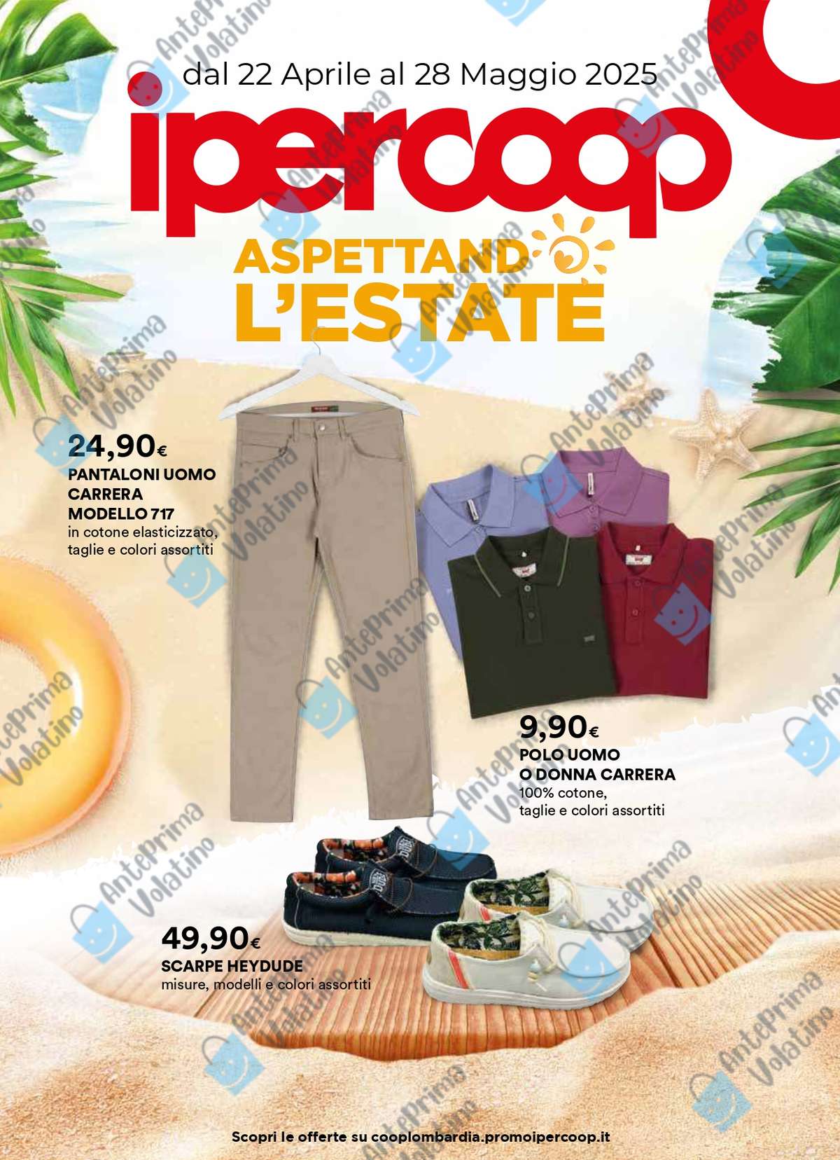 Volantino Ipercoop Aspettando l’Estate dal 22 aprile 2025
