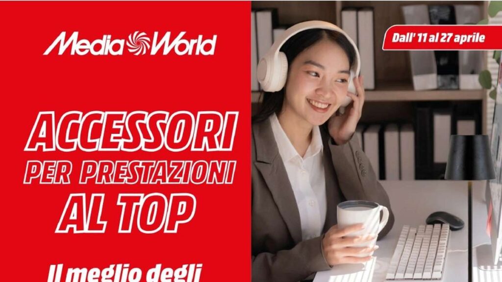 Volantino MediaWorld Accessori per Prestazioni al Top dal 11 aprile 2025