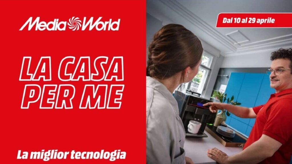 Volantino MediaWorld Casa dal 10 aprile 2025