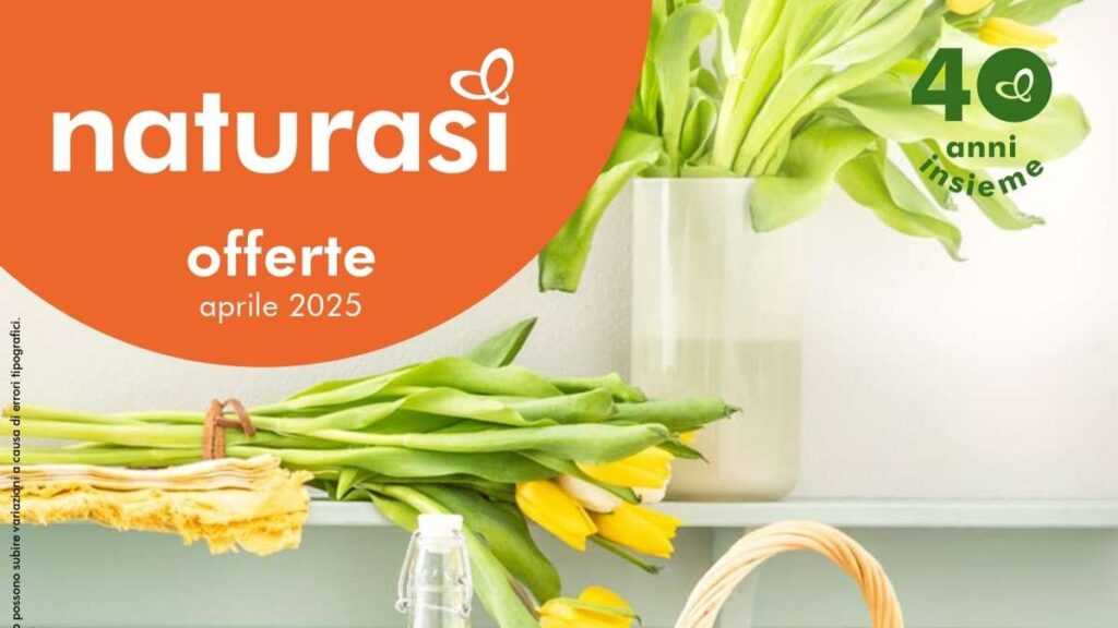 Volantino NaturaSì dal 2 aprile 2025