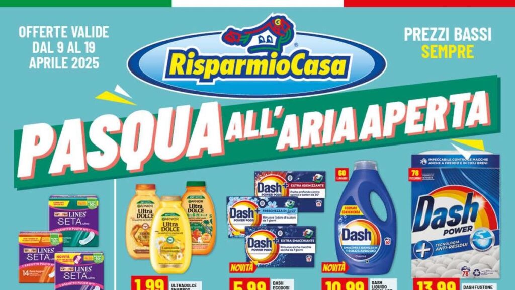 Volantino Risparmio Casa dal 9 aprile 2025