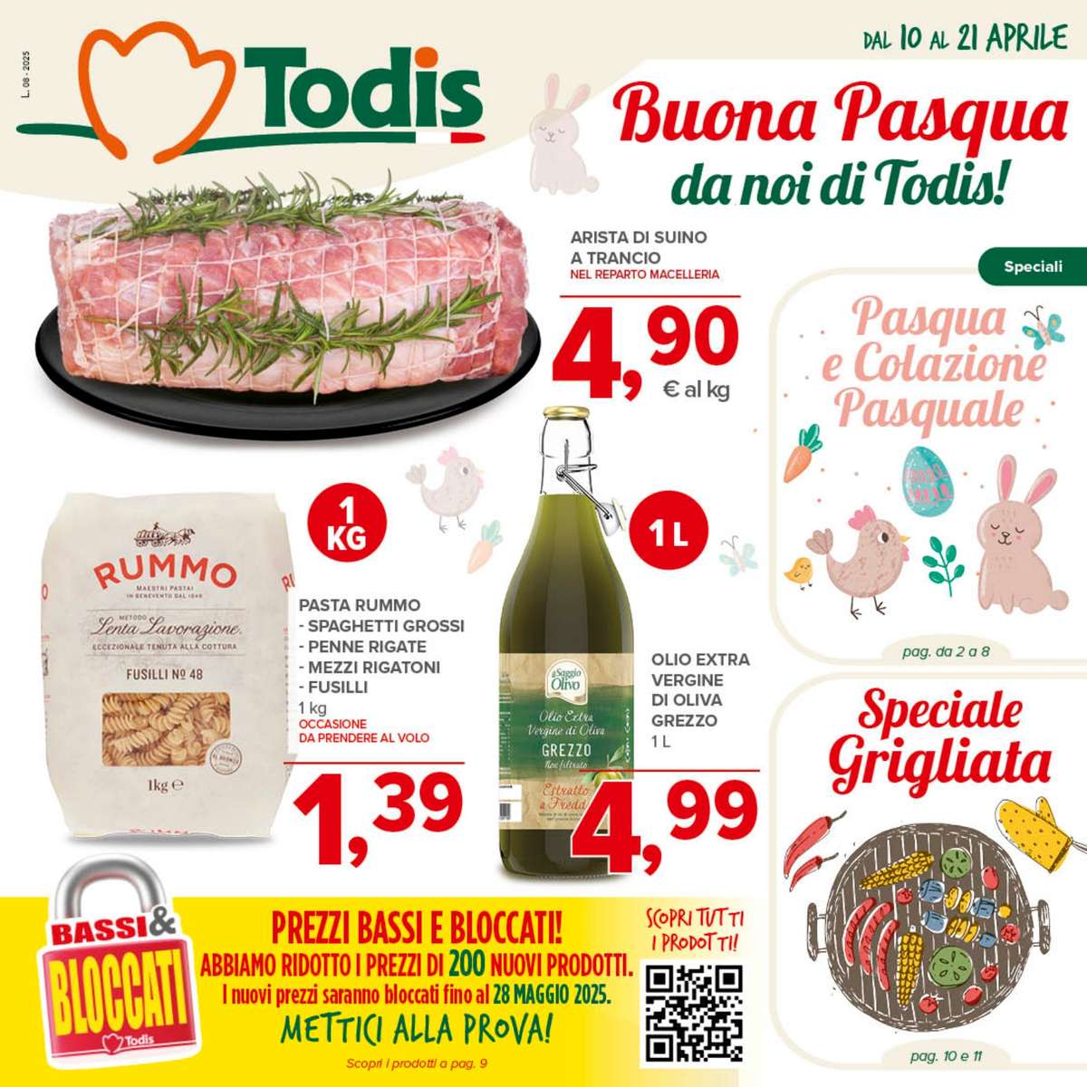 Volantino Todis dal 10 aprile 2025