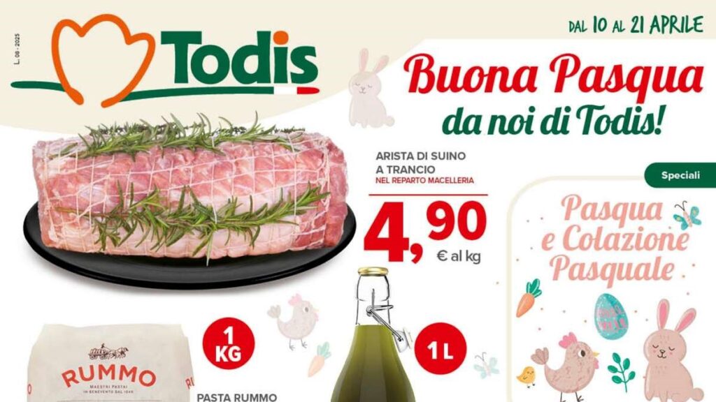 Volantino Todis dal 10 aprile 2025