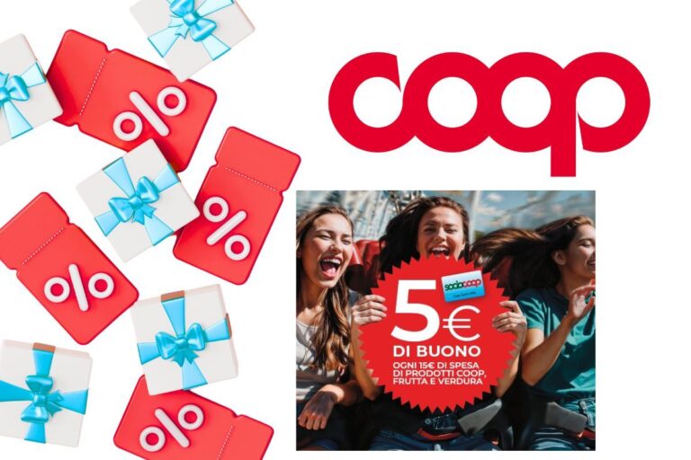Buoni Coop 5 euro: come ottenerli e usarli a maggio 2025
