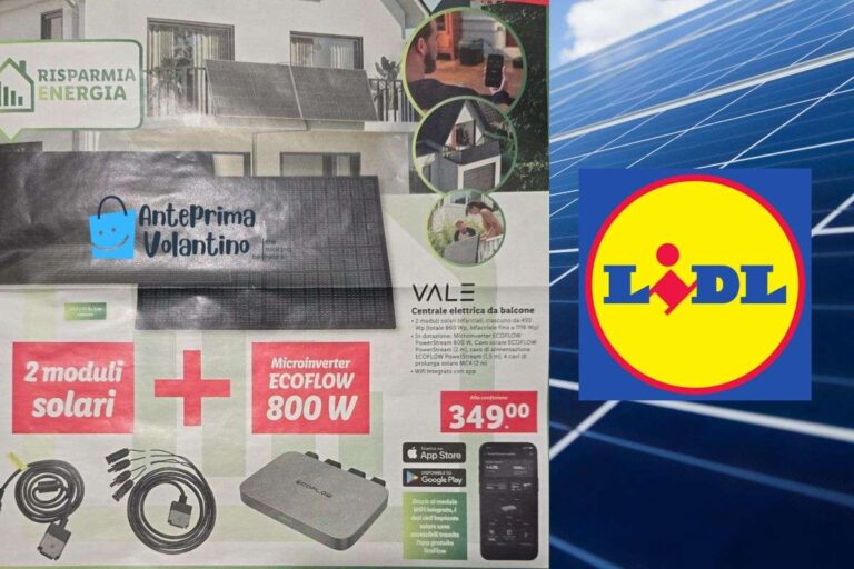 Centrale elettrica da balcone Lidl: prezzo, funzionamento e cosa aspettarsi