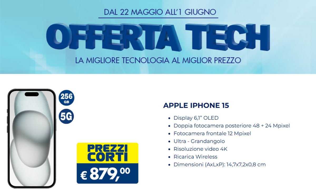 Esselunga Offerta Tech dal 22 maggio 2025