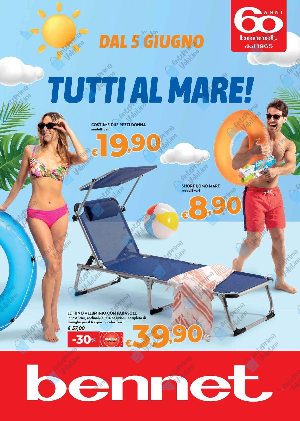 Volantino Bennet Mare dal 5 giugno 2025