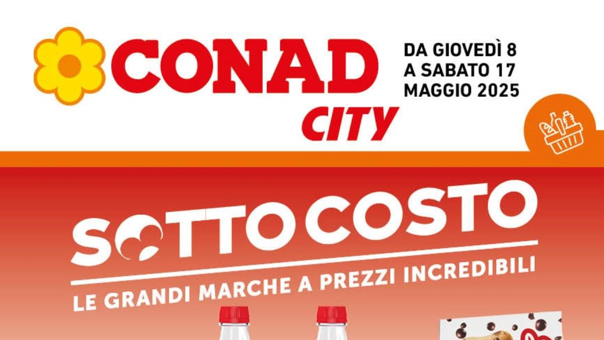 Volantino Conad City Campania dal 8 maggio 2025